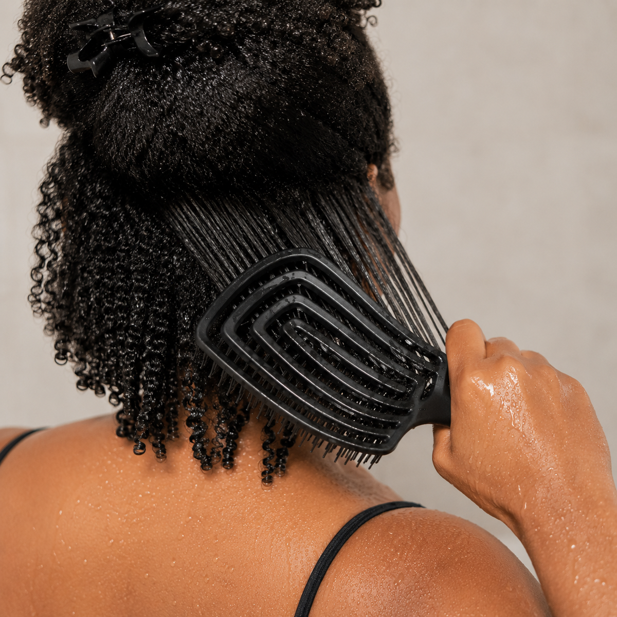 CurlMaker Flex - Flexible Detangling Hair Brush